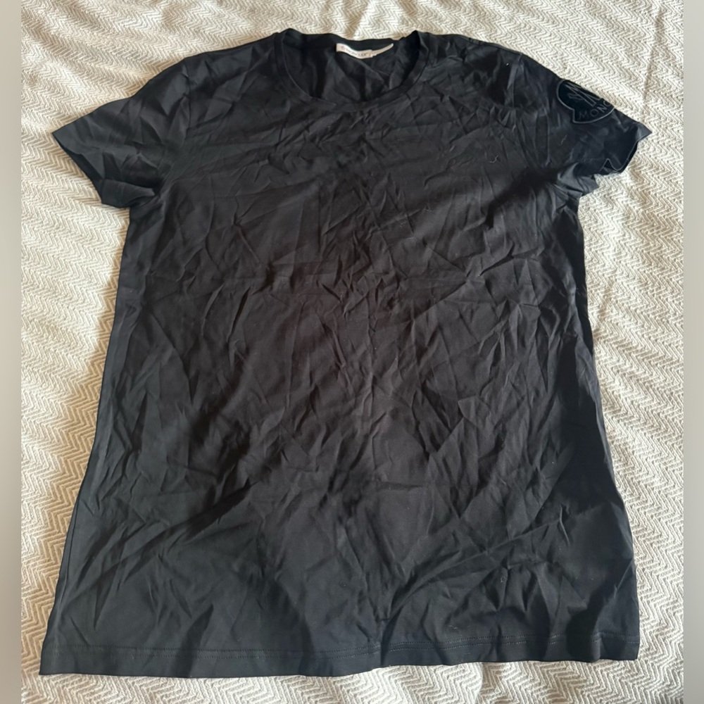 Moncler Black Short Sleeve Tee